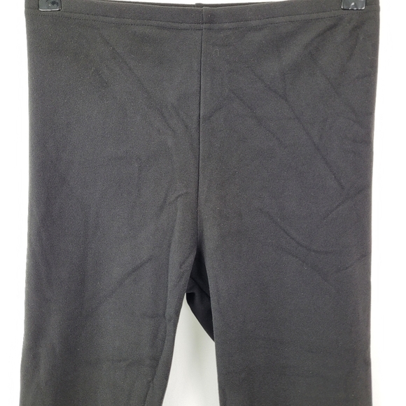 NEW SHEIN Women's Fleece Leggings Black Tapered Leg Size Medium US Size 6 - Picture 2 of 8